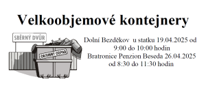 Sběr velkoobjemového odpadu