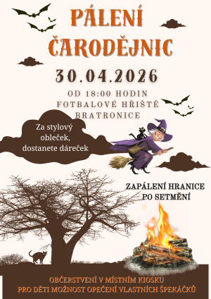 pálení čarodějnic na hřišti